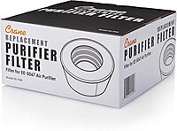 Crane Genuine Air Purifier Replacement Filter For Model EE-5067, HS-1944 HEPA Air Filter Replacement, Pack Of 1