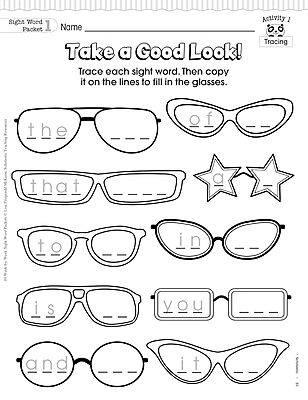 10 Week-by-Week Sight Word Packets: An Easy System for Teaching 100 Important Sight Words to Set the Stage for Reading Success