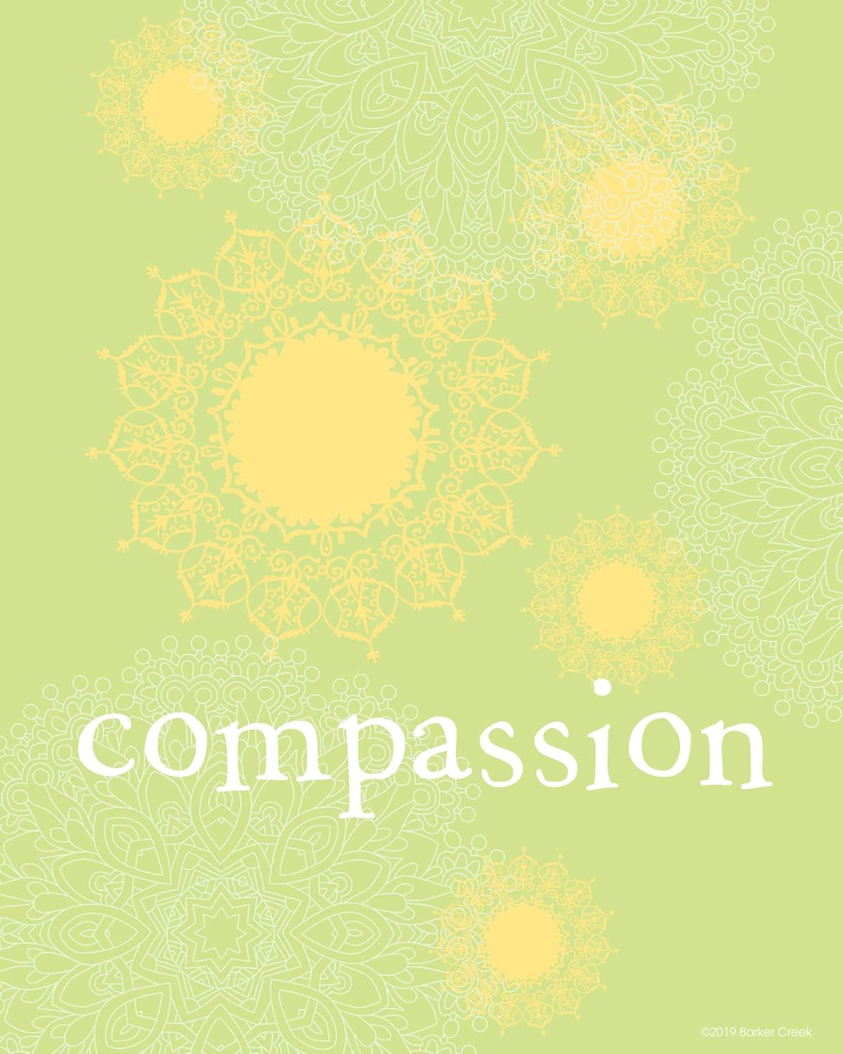 BARKER CREEK Art Print Set - Inspirational Classroom & Home Décor