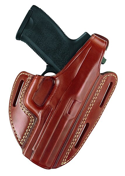 Gould & Goodrich Gold Line Three Slot Pancake Holster