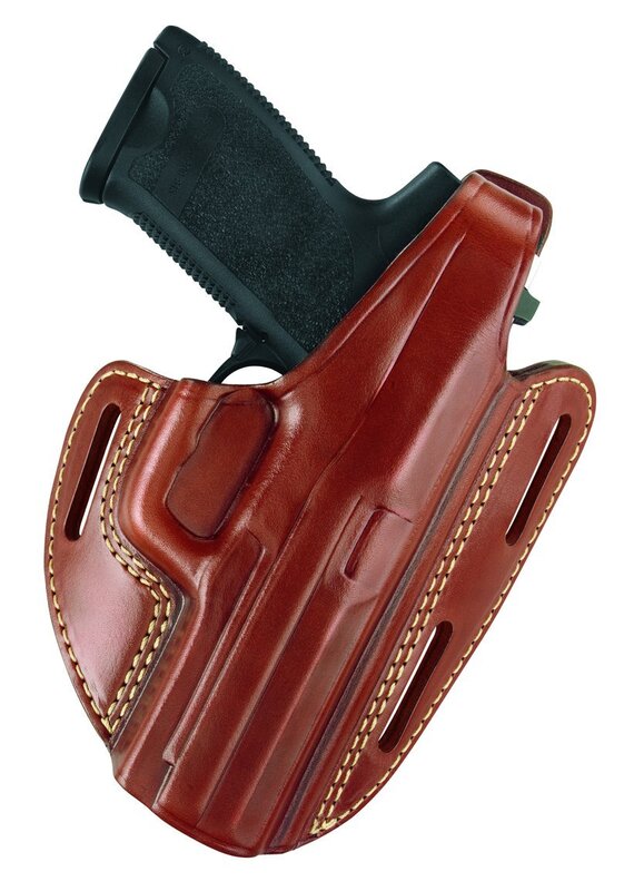 Gould & Goodrich Gold Line Three Slot Pancake Holster