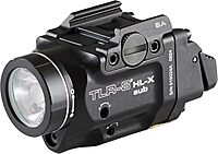 Streamlight 69469 TLR-8 HL-X sub USB 1000-Lumen Weapon Rail-Mounted Rechargeable Tactical Flashlight with Integrated Red