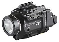 Streamlight 69469 TLR-8 HL-X sub USB 1000-Lumen Weapon Rail-Mounted Rechargeable Tactical Flashlight with Integrated Red