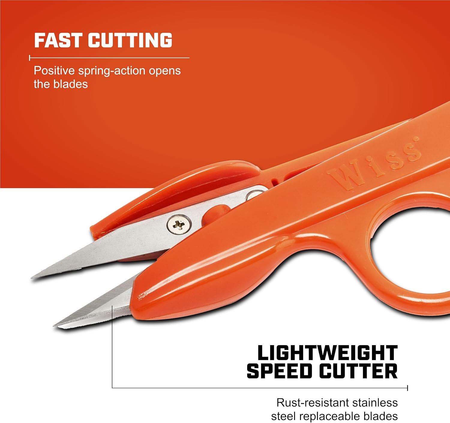 Crescent/Wiss Quick-Clip Cutter Sharp Point Nippers - 4.75" (1570BN)