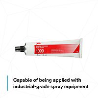 3M Nitrile High Performance Plastic Adhesive 1099, Tan Color, Industrial Grade, Heavy Duty, High Strength