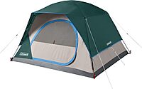 COLEMAN Skydome Tent with 5 Minute Setup, WeatherTec Waterproof System, Rainfly & Carry Bag
