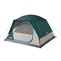 COLEMAN Skydome Tent with 5 Minute Setup, WeatherTec Waterproof System, Rainfly & Carry Bag