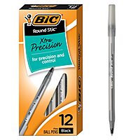 BIC Round Stic Xtra Ballpoint Pens