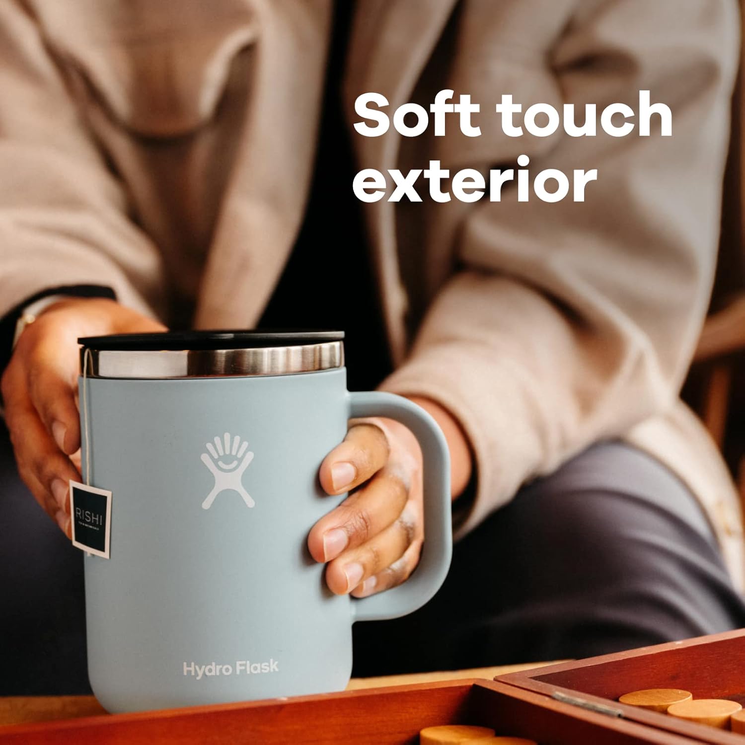 Hydro Flask Insulated Stainless Steel Mug with TempShield and Press-In Lid