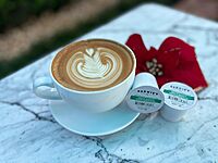 Barnies Coffee & Tea Co. Single Serve K Cup Decaf Coffee Pods, Santas White Christmas, Box Of 24 Pods