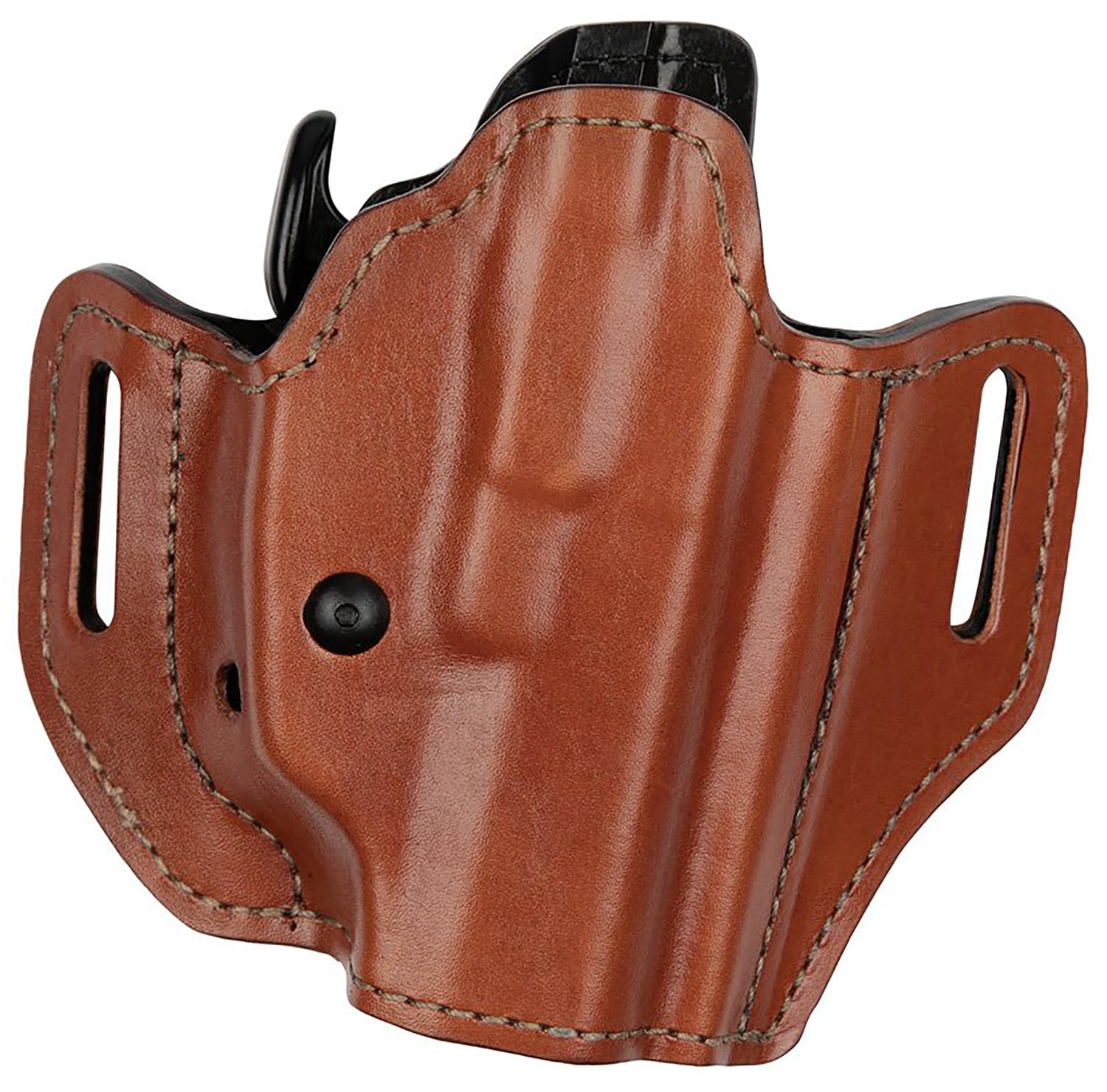BIANCHI 126GLS Assent Pro-Fit Open-Top Leather Holster with GLS Retention