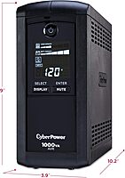 CyberPower Intelligent LCD Line-Interactive Mini-Tower UPS