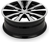 Elama 13-Piece Serving Jar Set, Short, White/Bamboo