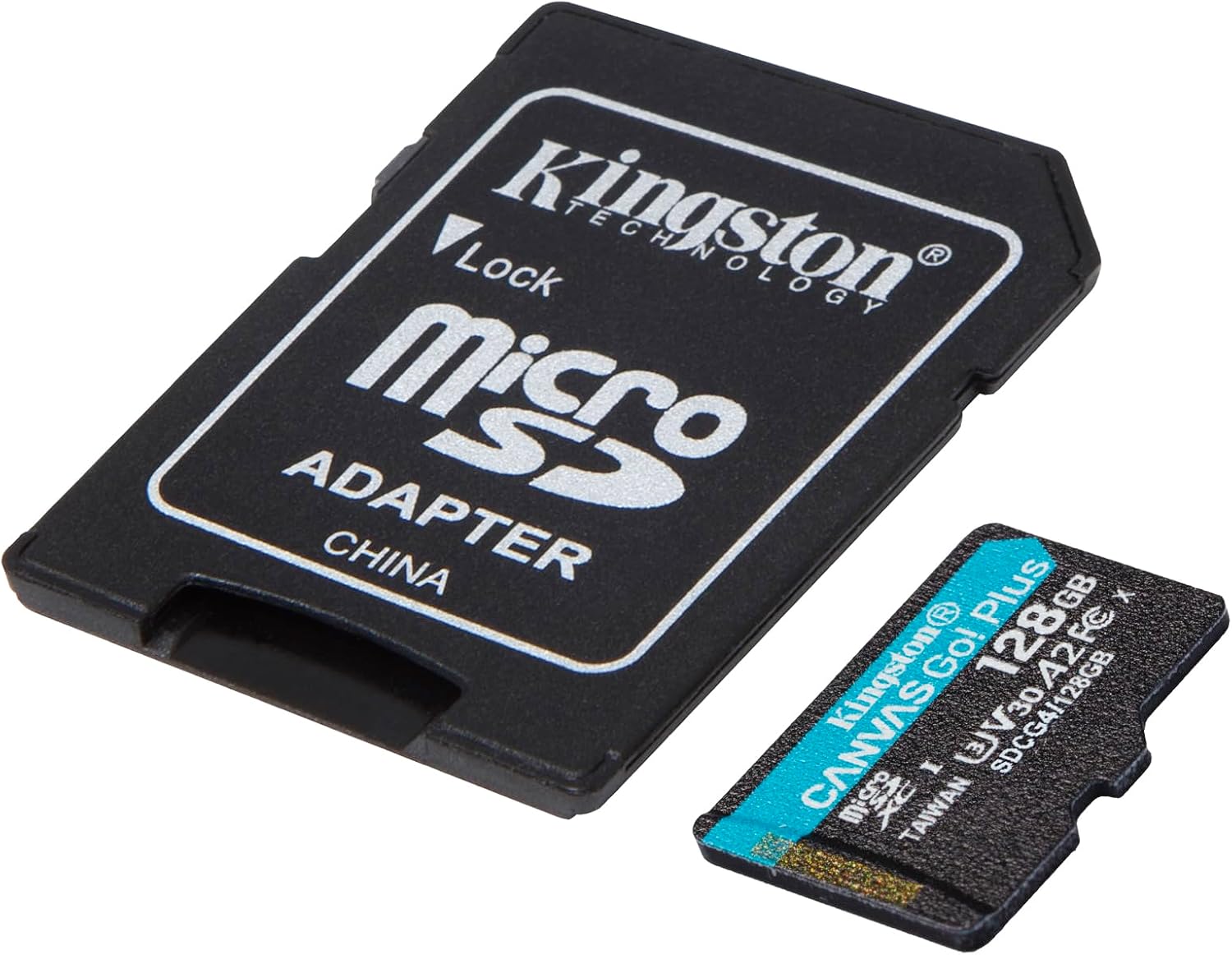 Kingston Canvas Go Plus microSDXC Card | UHS-I U3 V30 A2 | Up to 200MB/s