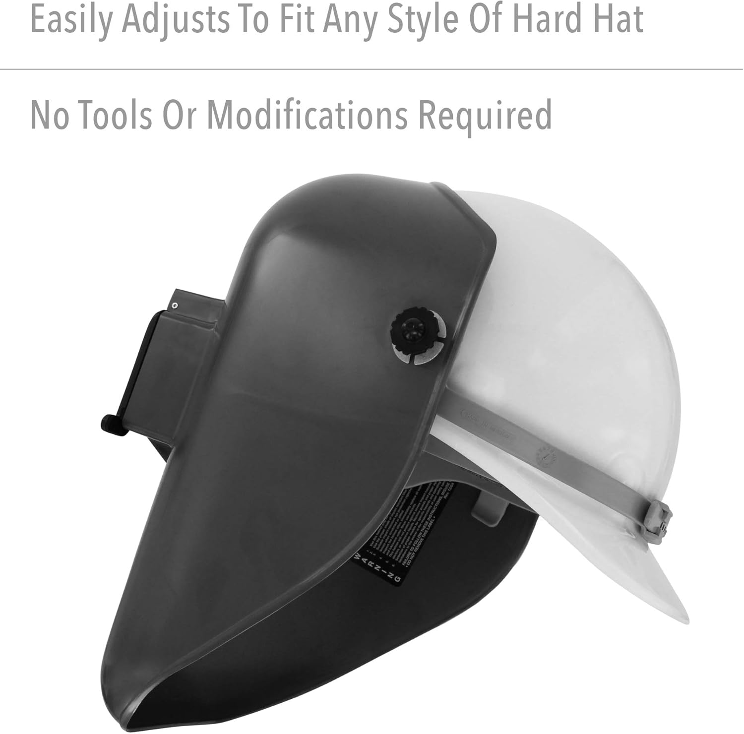 Fibre-Metal by Honeywell Tigerhood Classic Thermoplastic Welding Helmet & Speedy Loop Hard Hat Mount