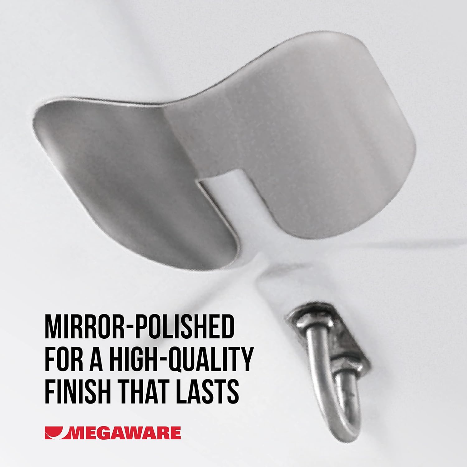 Megaware ScuffBuster XL Bow Guard - 9 x 8.75 in - 22G 304 Stainless Steel