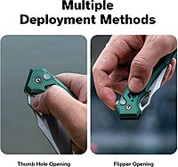 CIVIVI Anaaki Folding Pocket Knife 2.98\" Nitro-V Blade Aluminum Skeletonized Handle