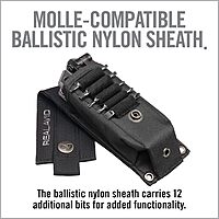 Real Avid Gun Tool Max, 37-in-1 Multitool for Gunsmithing, Includes Pliers, Wire Cutters, Knife Blade