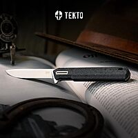 TEKTO F2 Bravo Folding Knife - D2 Steel, Ceramic Ball Bearings