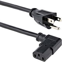 StarTech.com Computer Power Cord NEMA 5-15P to IEC C13 18AWG 125V 10A