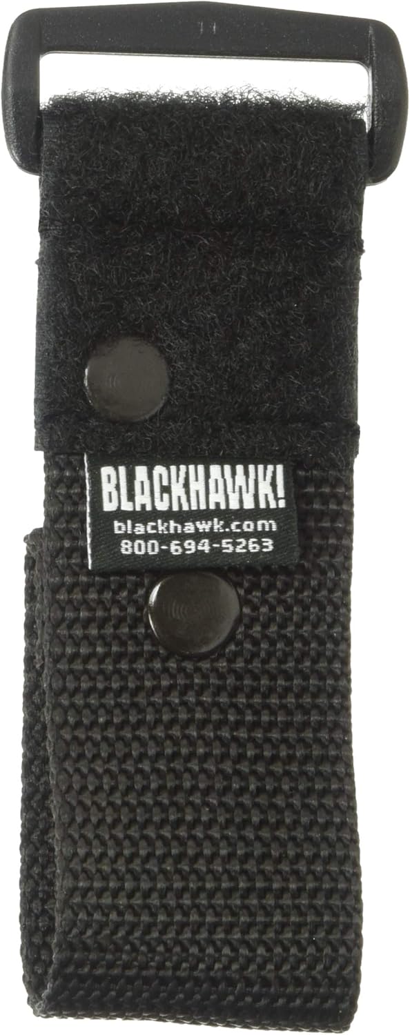 BLACKHAWK Traditional Black CORDURA Epaulet Microphone Carrier