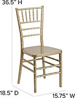 Flash Furniture Hercules Premium Series Chiavari Chair for Formal Events and Banquets, Commercial/Residential All-Occasion Event Chair, Gold 1