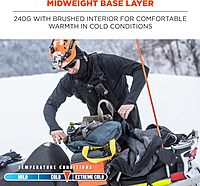 Ergodyne N-Ferno 6435 Thermal Long Sleeve Base Layer Shirt