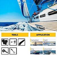 Sika Sikaflex-291 LOT, White, Marine Adhesive and sealant, General All-Purpose PU Adhesive with Long Open time, 10.1 fl. oz