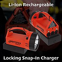 Nightstick XPR-5581RX Viribus - is Rechargeable X-Series Dual-Light Lantern Light - Red