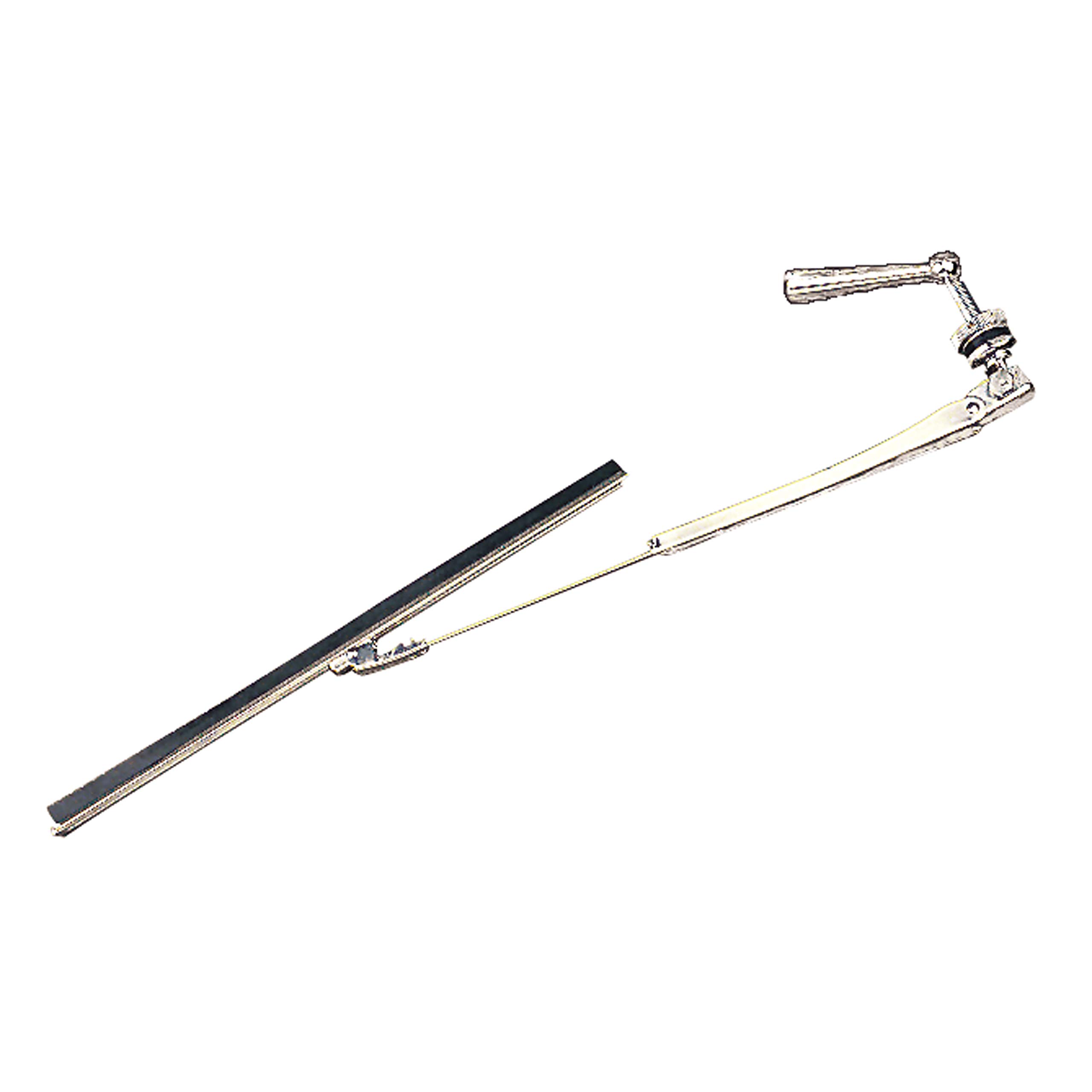 Sea-Dog Manual Windshield Wiper - Machined Brass Chrome Plated
