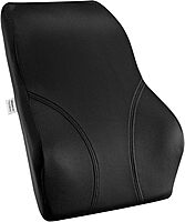 Mount-It! Office Chair Lumbar Support Cushion with Memory Foam