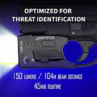 Nightstick TSM-15G 150-Lumen Rechargeable Tactical Light withGreen Laser