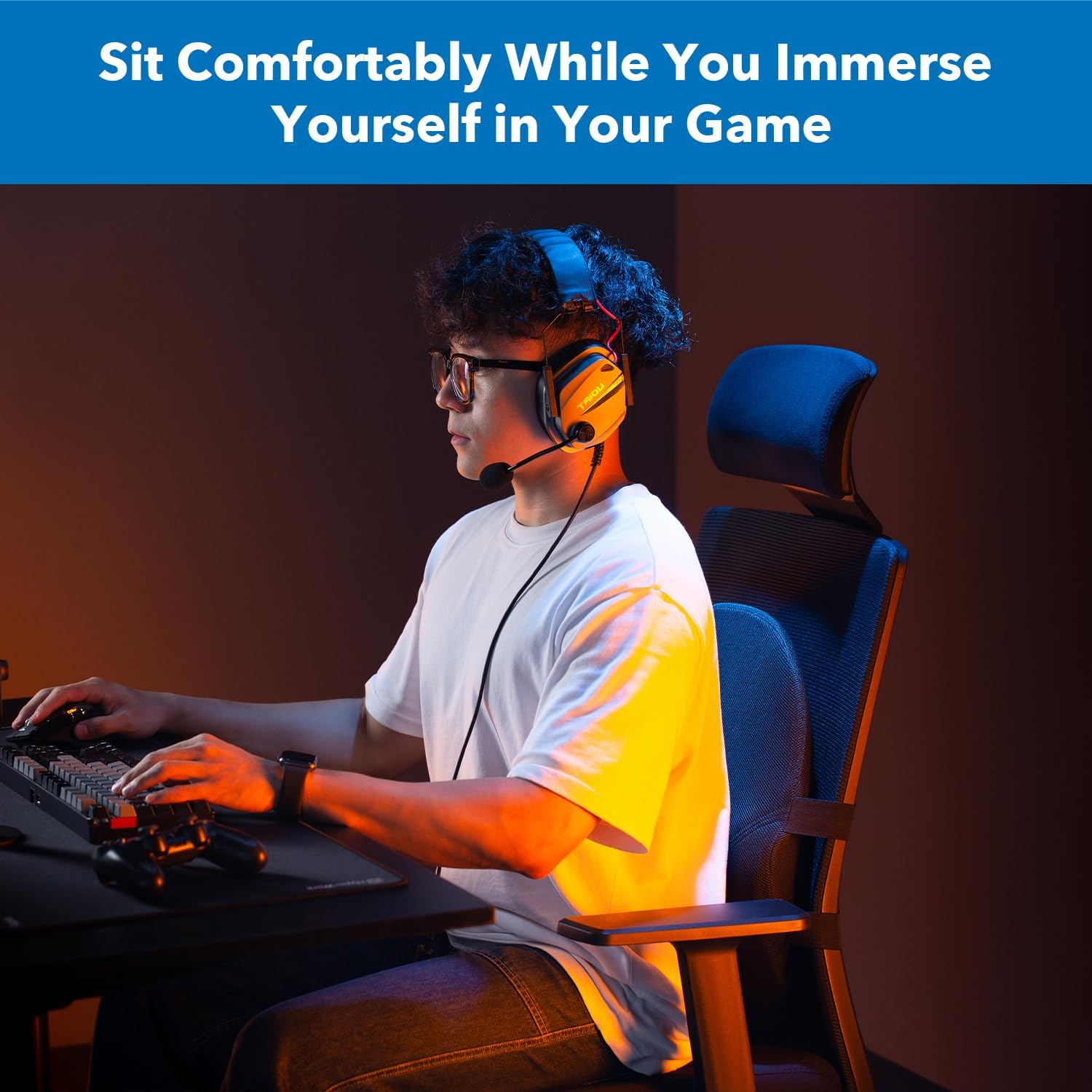 Mount-It! Office Chair Lumbar Support Cushion with Memory Foam