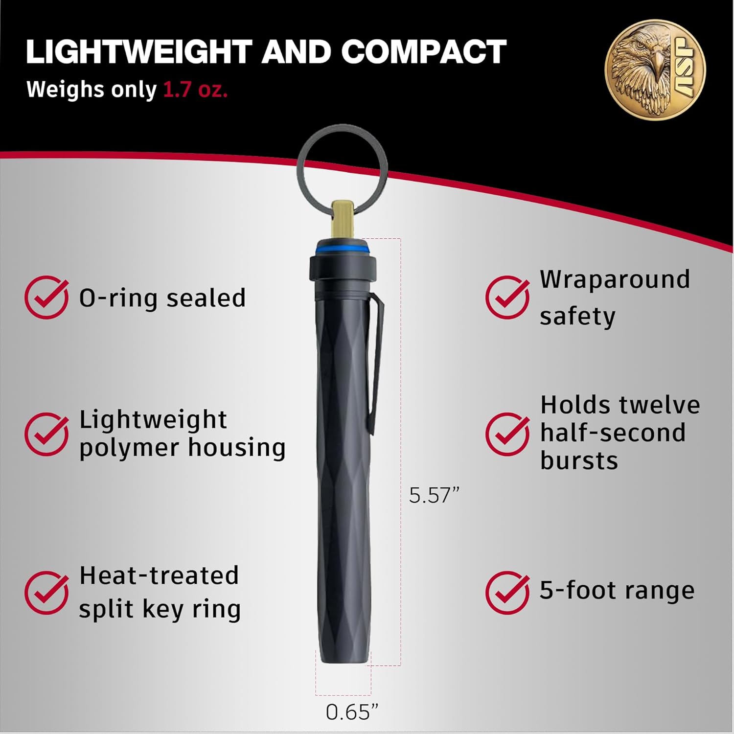 ASP Sport Defender Pepper Spray Personal Defense Device