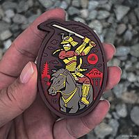 MAXPEDITION Ronin 3D PVC Morale Patch