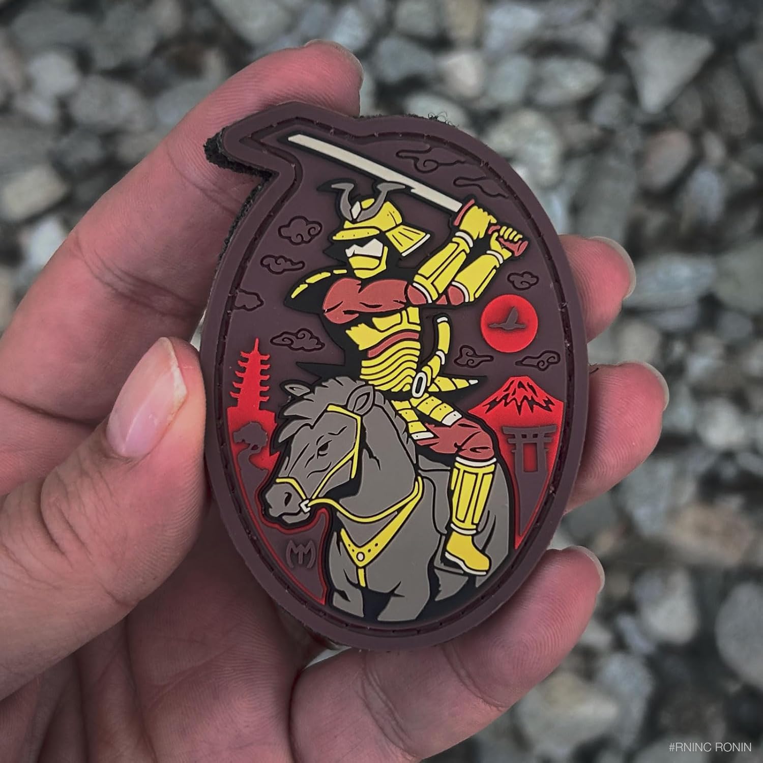 MAXPEDITION Ronin 3D PVC Morale Patch