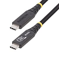 StarTech.com 1m (3.3ft) USB4 Cable, USB-IF Certified, 40Gbps, 240W PD 3.1 EPR, 8K60Hz, Thunderbolt Compatible
