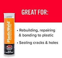 J-B Weld 8237 PlasticWeld Plastic Repair Epoxy Putty - 2 oz.