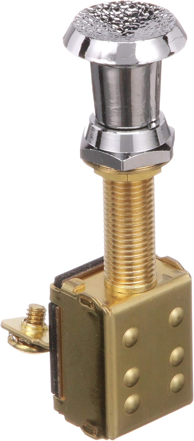 Attwood 7563-6 2-Position Off/On Push/Pull Switch for Boat Lights and Other Accessories