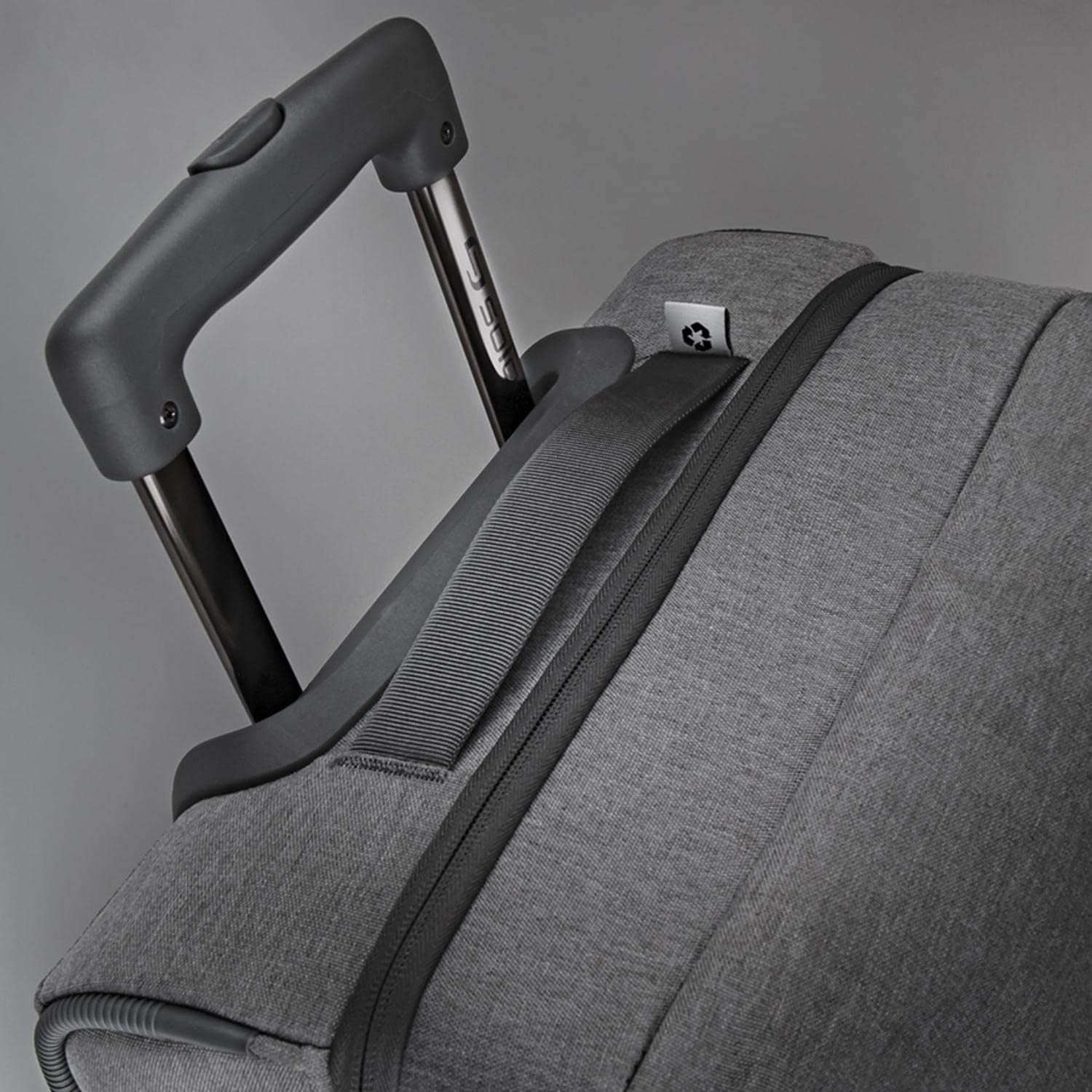 Solo New York 22 Inch Carry On Luggage - Softside Suitcases for Travel, Wheeled Rolling Bag, 2 Wheel Upright