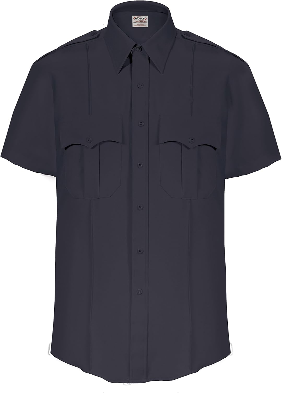 Elbeco TexTrop2 Zippered Short Sleeve Polyester Shirt - Men's
