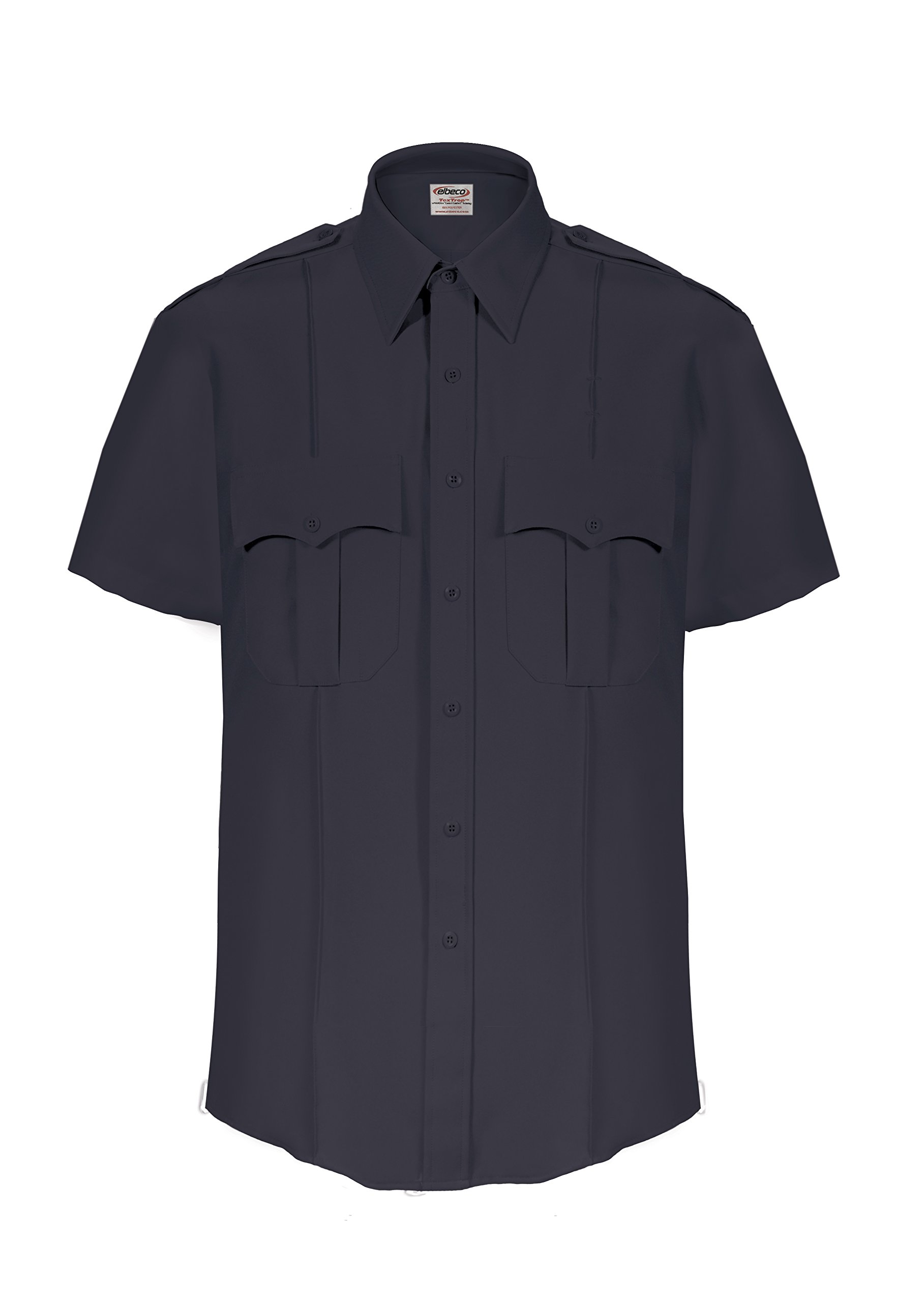 Elbeco TexTrop2 Zippered Short Sleeve Polyester Shirt - Men's