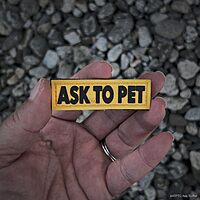 MAXPEDITION Ask To Pet 3D PVC Morale Patch