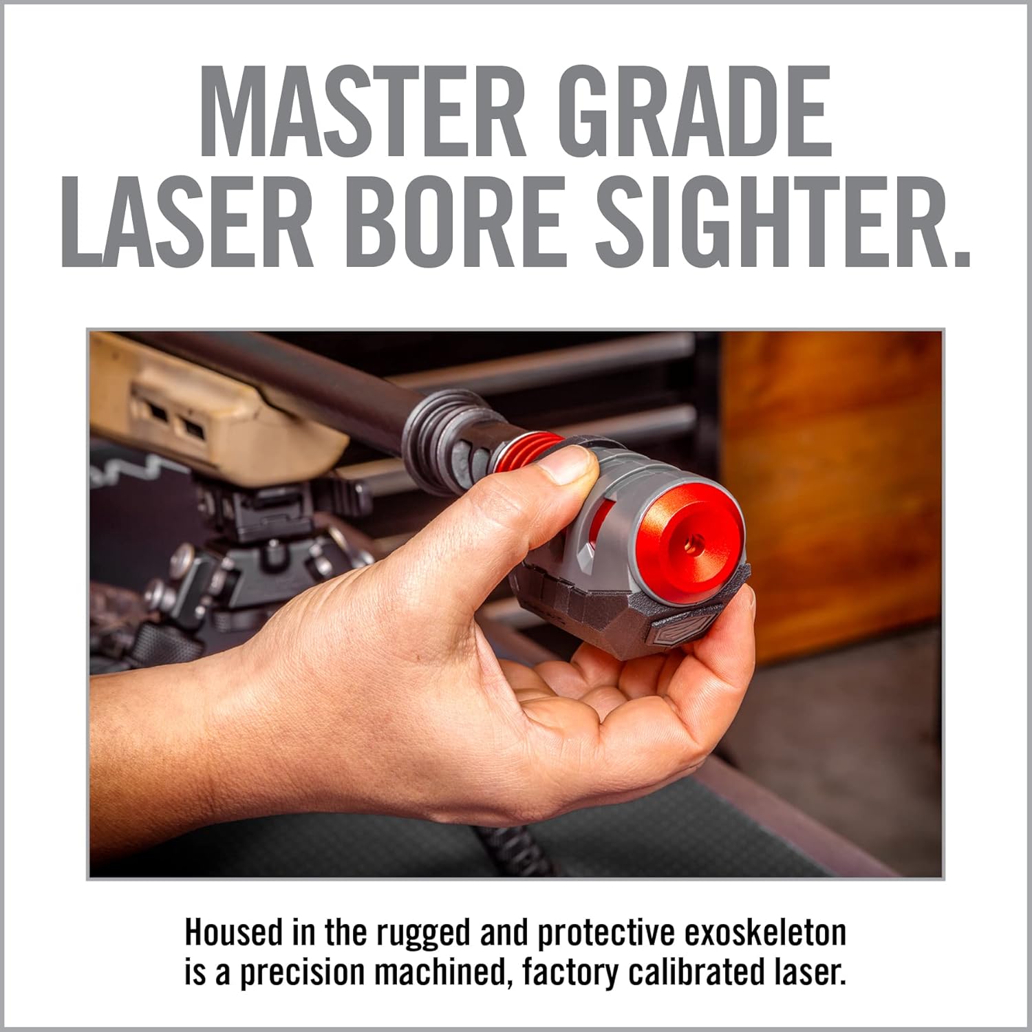 Real Avid Bore Sighting Laser - Green Laser Bore Sighter , Accurate High Visibility Bore Sight Laser