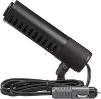 Caframo Fairview 9303, 12-Volt Windshield Defogger, Black, 6.75” x 2.5” x 4.0”