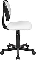 Flash Furniture Flash Fundamentals Mesh Mid-Back Swivel Task Office Chair with Pivot Back