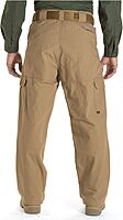 5.11 Tactical Men's Cargo Work Pants, Regular Fit, 100% Cotton Canvas, 7 Pockets, Style 74251ABR