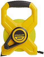 BLACK+DECKER 100 Ft Open Reel Fiberglass Tape Measure, 1/2 in (680-34-790)