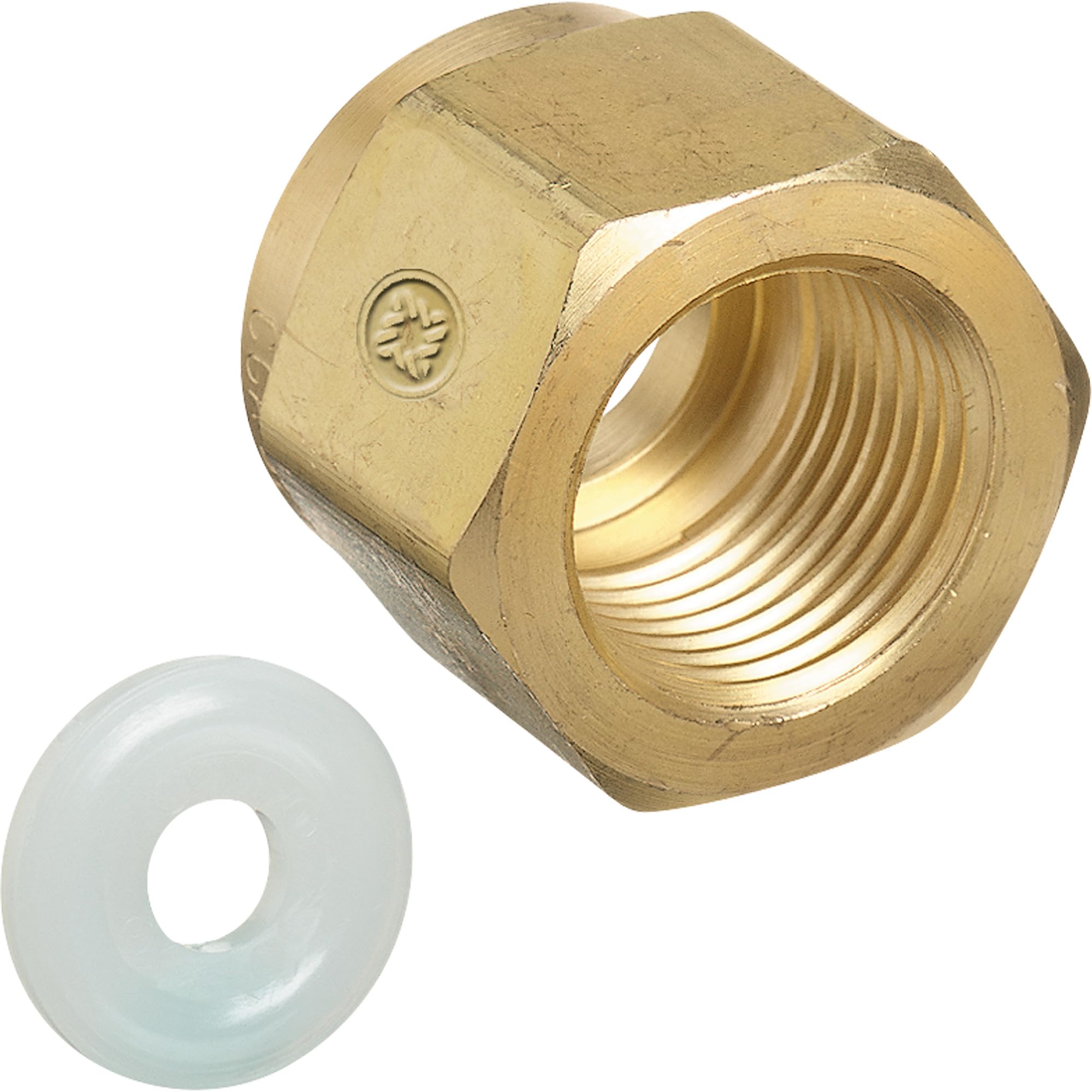 Western Enterprises#6-CO-2P, Plastic Grip Nut CGA-320