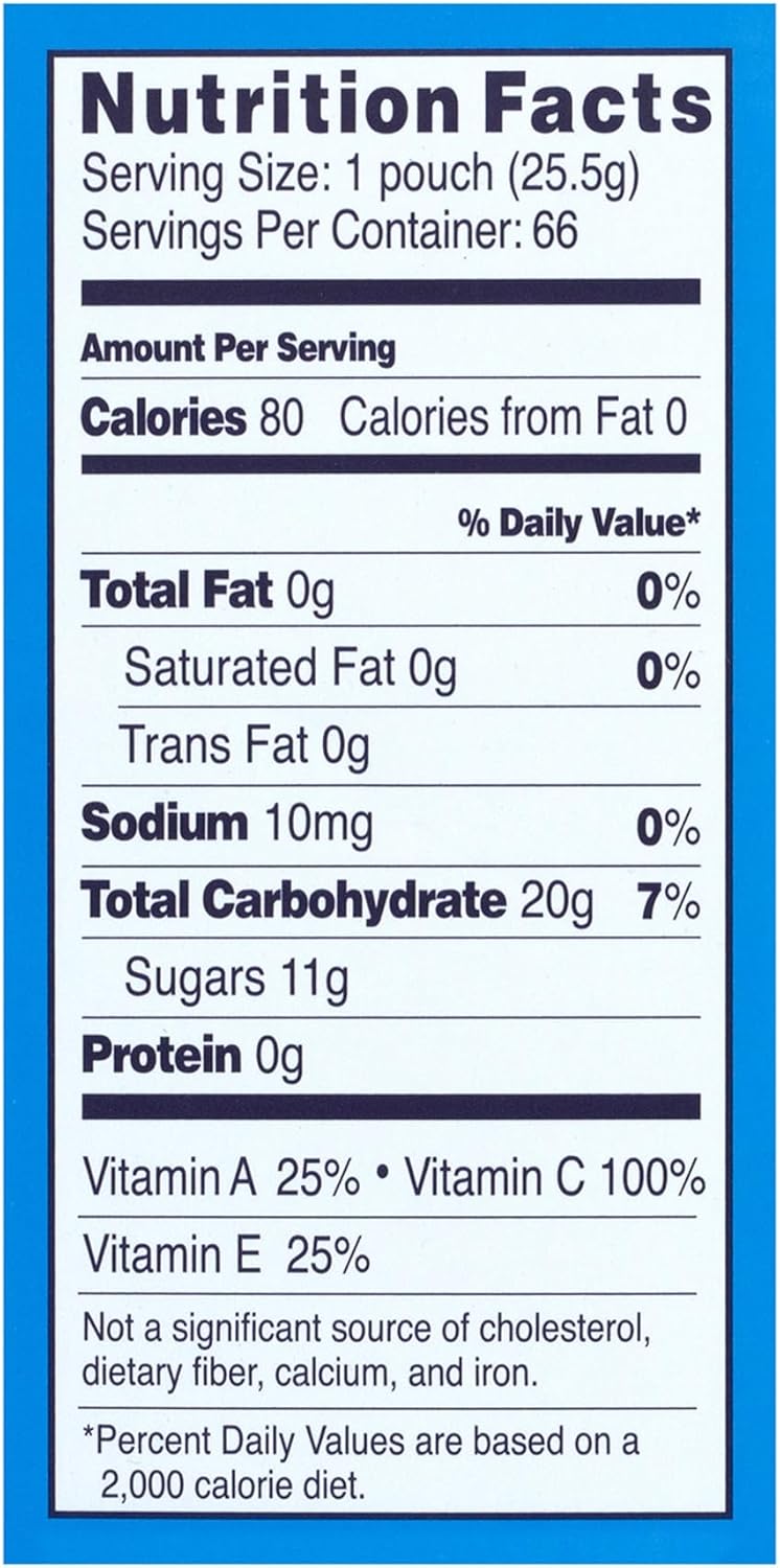 Welch's® Mixed Fruit Snacks, 0.9 oz., Box of 66 Pouches